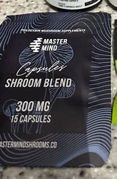 MasterMind – Shroom Blend Capsules (15x300mg)