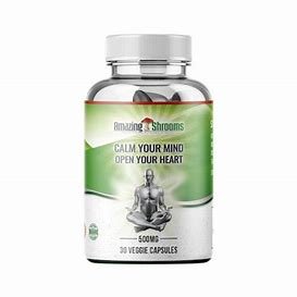 500mg Psilocybin Microdose | 30 Capsules | 1 Bottle