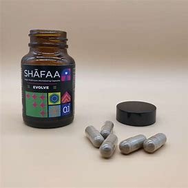 Shafaa Evolve Magic Mushroom Microdosing Cognition Capsules